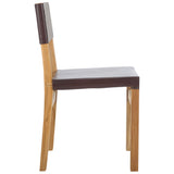 Safavieh Romee Dining Chair Cognac / Natural 18.5" x 20.1" x 33.7"