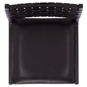 Safavieh Alcuin Dining Chair - Stylish Comfort Meets Durable Craftsmanship For Elegant Dining Spaces Black / Black DCH1213B