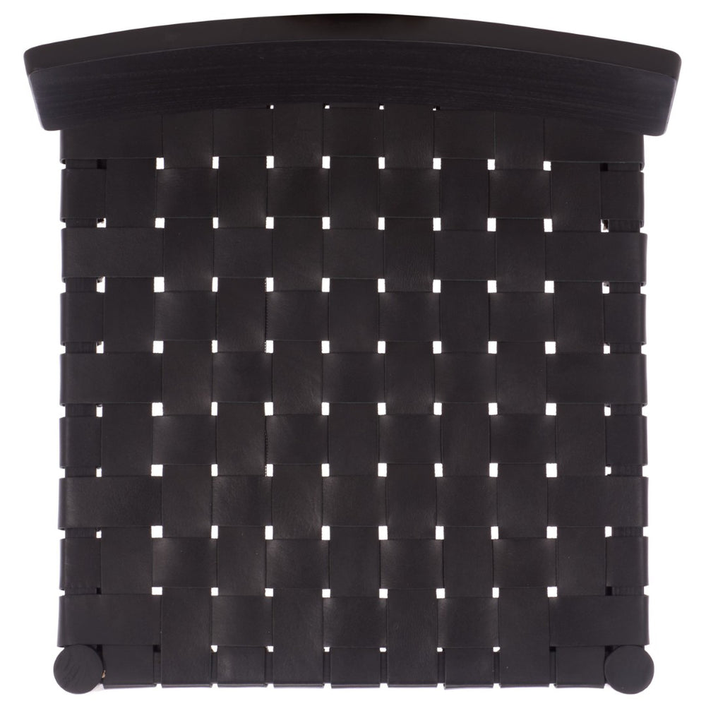 Safavieh Tyde Dining Chair - Elegant Black Leather & Solid Wood Frame For Modern Comfort & Style In Dining DCH1215A