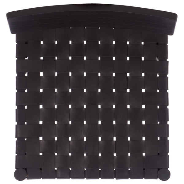 Safavieh Tyde Dining Chair - Elegant Black Leather & Solid Wood Frame For Modern Comfort & Style In Dining DCH1215A