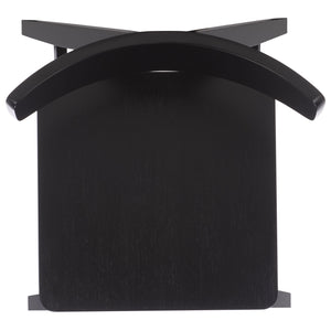 Safavieh Farrah Dining Chair Set Of 2 - Elegant Modern Design In Grey For Ultimate Comfort And Style Black Wood Dch1405b-set2