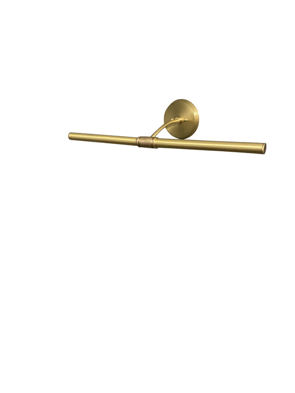 House Of Troy Chelsea 25" Direct Wire Picture Light – Elegant Illumination For Your Art And Home Decor Needs Satin Brass Metal Dch25-51