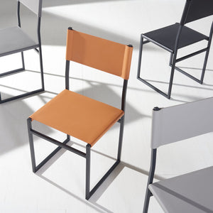 Safavieh LAYNE Dining Chair - Modern Minimalist Design with Sustainable Materials for Stylish Dining Spaces Black DCH3003C-SET2