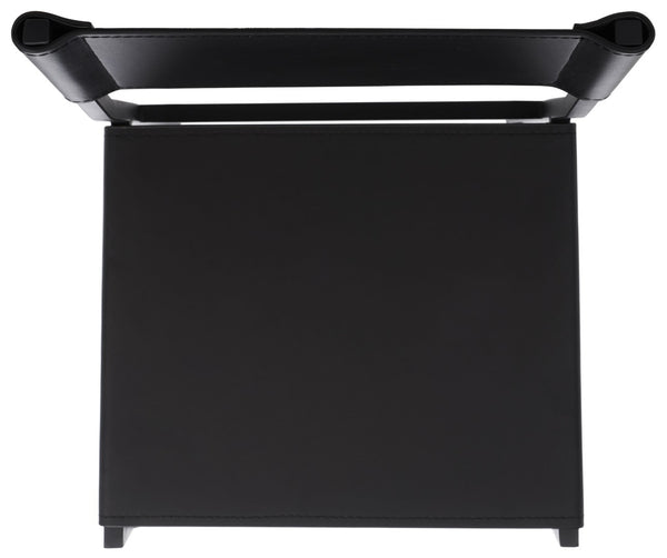 Safavieh LAYNE Dining Chair - Modern Minimalist Design with Sustainable Materials for Stylish Dining Spaces Black DCH3003C-SET2