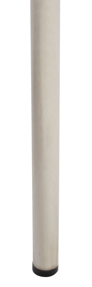 Safavieh WESSON Woven Dining Chair Set of Two: Modern Minimalism Meets Tactile Luxury for Your Home White / Silver DCH3005C-SET2