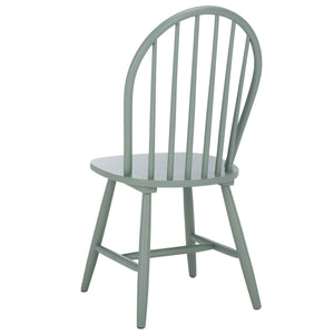 Safavieh Omaha Dining Chair - Elegant Rubberwood Design For Cozy And Chic Dining Experiences At Home Sage Wood Dch3300a-set2