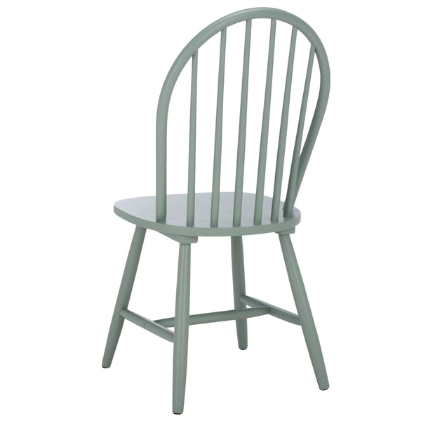 Safavieh Omaha Dining Chair - Elegant Rubberwood Design For Cozy And Chic Dining Experiences At Home Sage Wood Dch3300a-set2