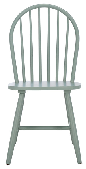 Safavieh Omaha Dining Chair - Elegant Rubberwood Design For Cozy And Chic Dining Experiences At Home Sage Wood Dch3300a-set2