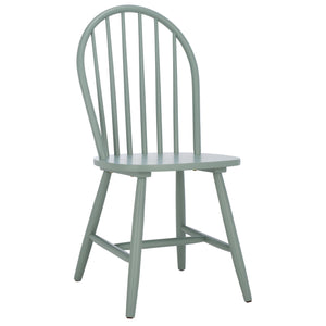 Safavieh Omaha Dining Chair - Elegant Rubberwood Design For Cozy And Chic Dining Experiences At Home Sage Wood Dch3300a-set2