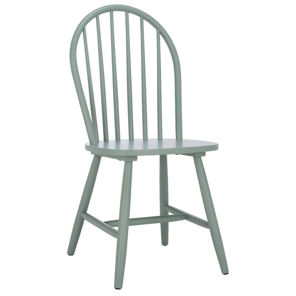 Safavieh Omaha Dining Chair - Elegant Rubberwood Design For Cozy And Chic Dining Experiences At Home Sage Wood Dch3300a-set2