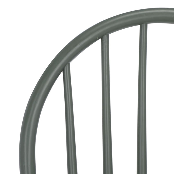 Safavieh OMAHA Dining Chair - Modern Comfort with Durable Rubberwood & Elegant Design for Any Dining Space Dark Green DCH3300B-SET2