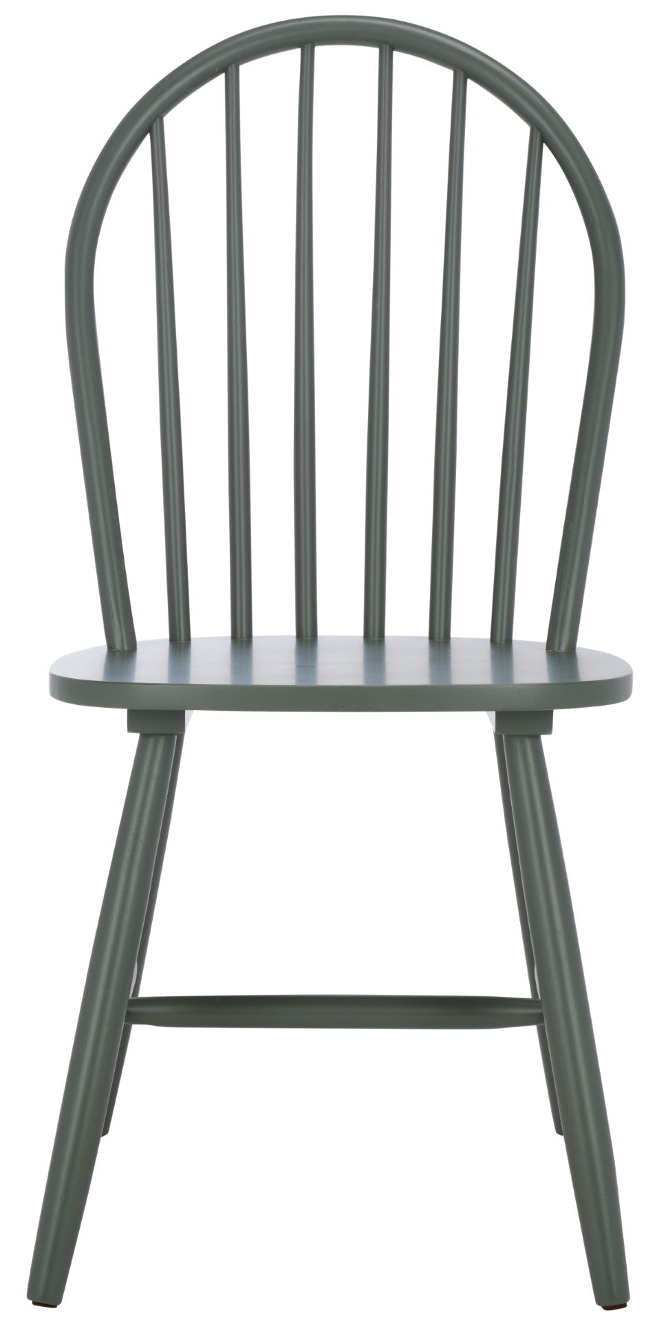 Safavieh OMAHA Dining Chair - Modern Comfort with Durable Rubberwood & Elegant Design for Any Dining Space Dark Green DCH3300B-SET2