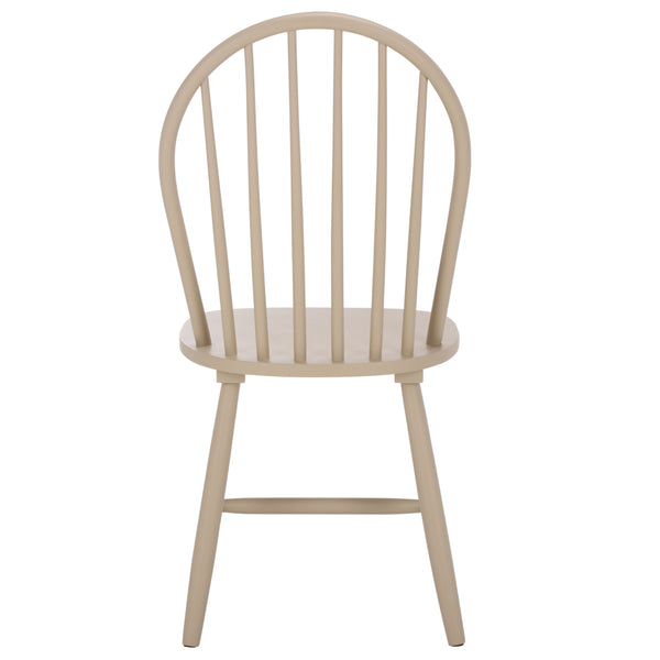 Safavieh Omaha Dining Chair - Elegant Rubberwood Design For Cozy And Chic Dining Experiences At Home Khaki Wood Dch3300c-set2