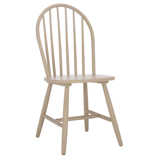 Safavieh Omaha Dining Chair - Elegant Rubberwood Design For Cozy And Chic Dining Experiences At Home Khaki Wood Dch3300c-set2