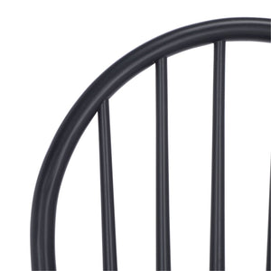 Safavieh OMAHA Dining Chair - Modern Comfort with Durable Rubberwood & Elegant Design for Any Dining Space Black DCH3300D-SET2