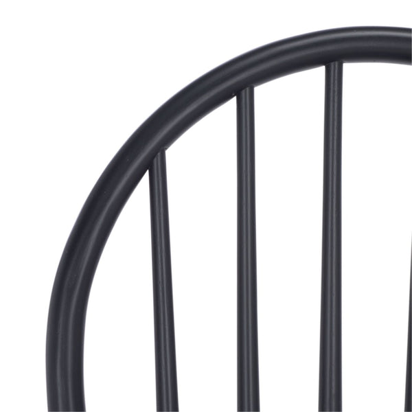 Safavieh OMAHA Dining Chair - Modern Comfort with Durable Rubberwood & Elegant Design for Any Dining Space Black DCH3300D-SET2