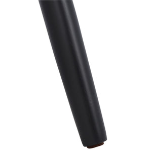 Safavieh Omaha Dining Chair - Elegant Rubberwood Design For Cozy And Chic Dining Experiences At Home Black Wood Dch3300d-set2