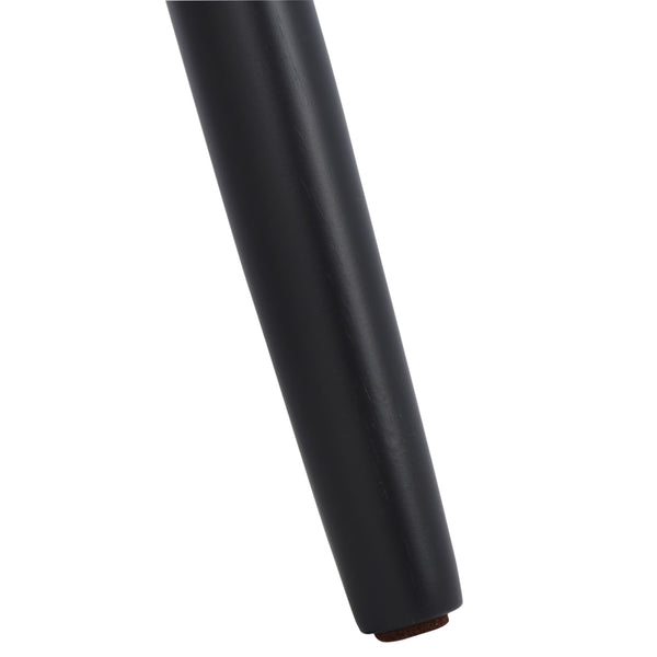 Safavieh Omaha Dining Chair - Elegant Rubberwood Design For Cozy And Chic Dining Experiences At Home Black Wood Dch3300d-set2