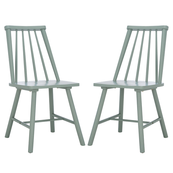 Safavieh Analin Dining Chair - Elevate Your Dining Experience With Stylish Comfort And Eco-friendly Design Sage Wood Dch3302a-set2