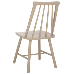 Safavieh Analin Dining Chair - Elevate Your Dining Experience With Stylish Comfort And Eco-friendly Design Khaki Wood Dch3302c-set2