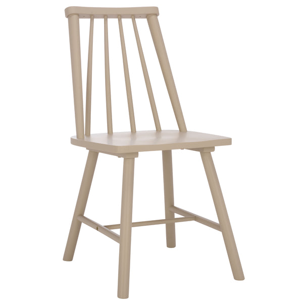 Safavieh Analin Dining Chair - Elevate Your Dining Experience With Stylish Comfort And Eco-friendly Design Khaki Wood Dch3302c-set2