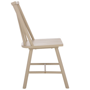 Safavieh Analin Dining Chair - Elevate Your Dining Experience With Stylish Comfort And Eco-friendly Design Khaki Wood Dch3302c-set2