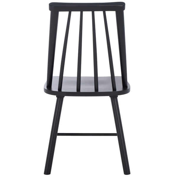 Safavieh Analin Dining Chair - Elevate Your Dining Experience With Stylish Comfort And Eco-friendly Design Black Wood Dch3302d-set2