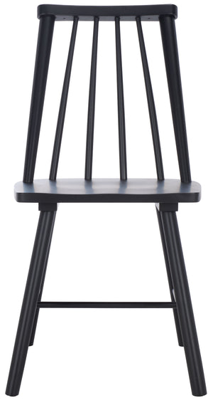 Safavieh Analin Dining Chair - Elevate Your Dining Experience With Stylish Comfort And Eco-friendly Design Black Wood Dch3302d-set2
