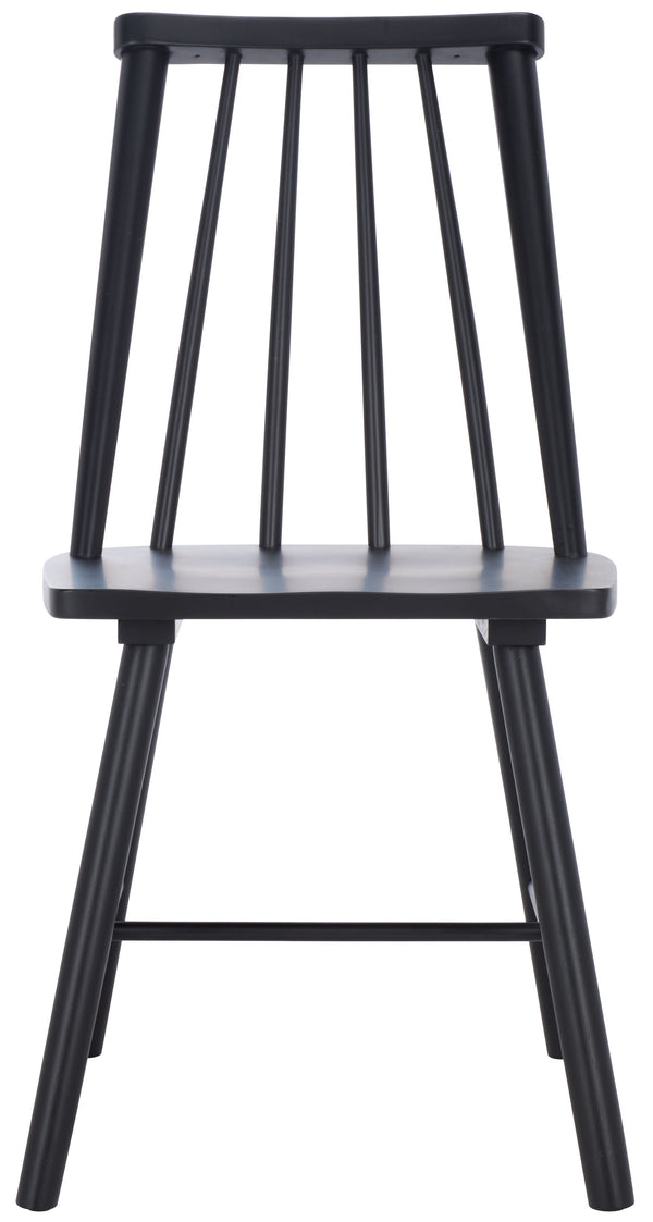Safavieh Analin Dining Chair - Elevate Your Dining Experience With Stylish Comfort And Eco-friendly Design Black Wood Dch3302d-set2