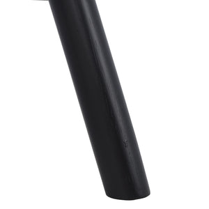 Safavieh Analin Dining Chair - Elevate Your Dining Experience With Stylish Comfort And Eco-friendly Design Black Wood Dch3302d-set2