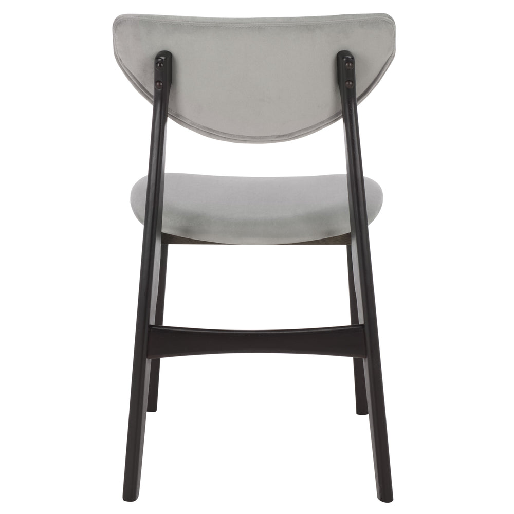 Botan Dining Chair Set Of 2 With Solid Wood Frame, Plush Contoured Seat, Durable Fabric, Stable Everyday Style