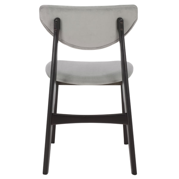 Botan Dining Chair Set Of 2 With Solid Wood Frame, Plush Contoured Seat, Durable Fabric, Stable Everyday Style