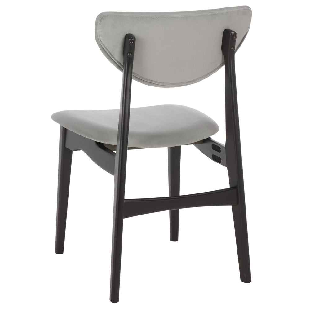 Botan Dining Chair Set Of 2 With Solid Wood Frame, Plush Contoured Seat, Durable Fabric, Stable Everyday Style