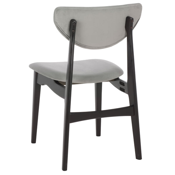 Botan Dining Chair Set Of 2 With Solid Wood Frame, Plush Contoured Seat, Durable Fabric, Stable Everyday Style
