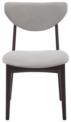 Botan Dining Chair Set Of 2 With Solid Wood Frame, Plush Contoured Seat, Durable Fabric, Stable Everyday Style