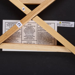 Safavieh Tomio Dining Chair - Elegant Natural Cream Comfort With Durable Rubberwood Frame For Your Home Decor Natural ,Dark Green Wood ,Fabric ,Foam Dch3800b