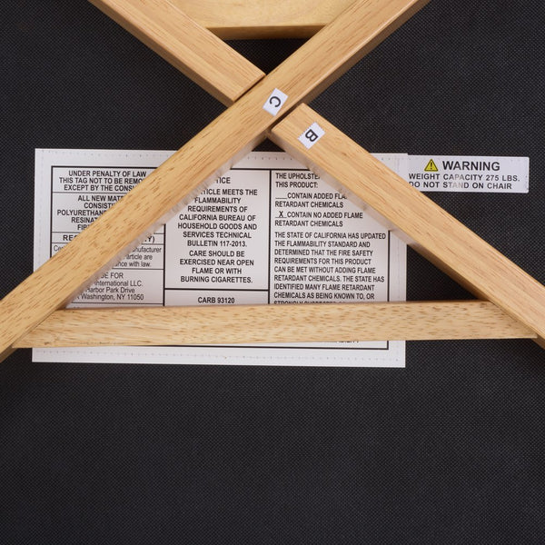 Safavieh Tomio Dining Chair - Elegant Natural Cream Comfort With Durable Rubberwood Frame For Your Home Decor Natural ,Dark Brown Wood ,Fabric ,Foam Dch3800c