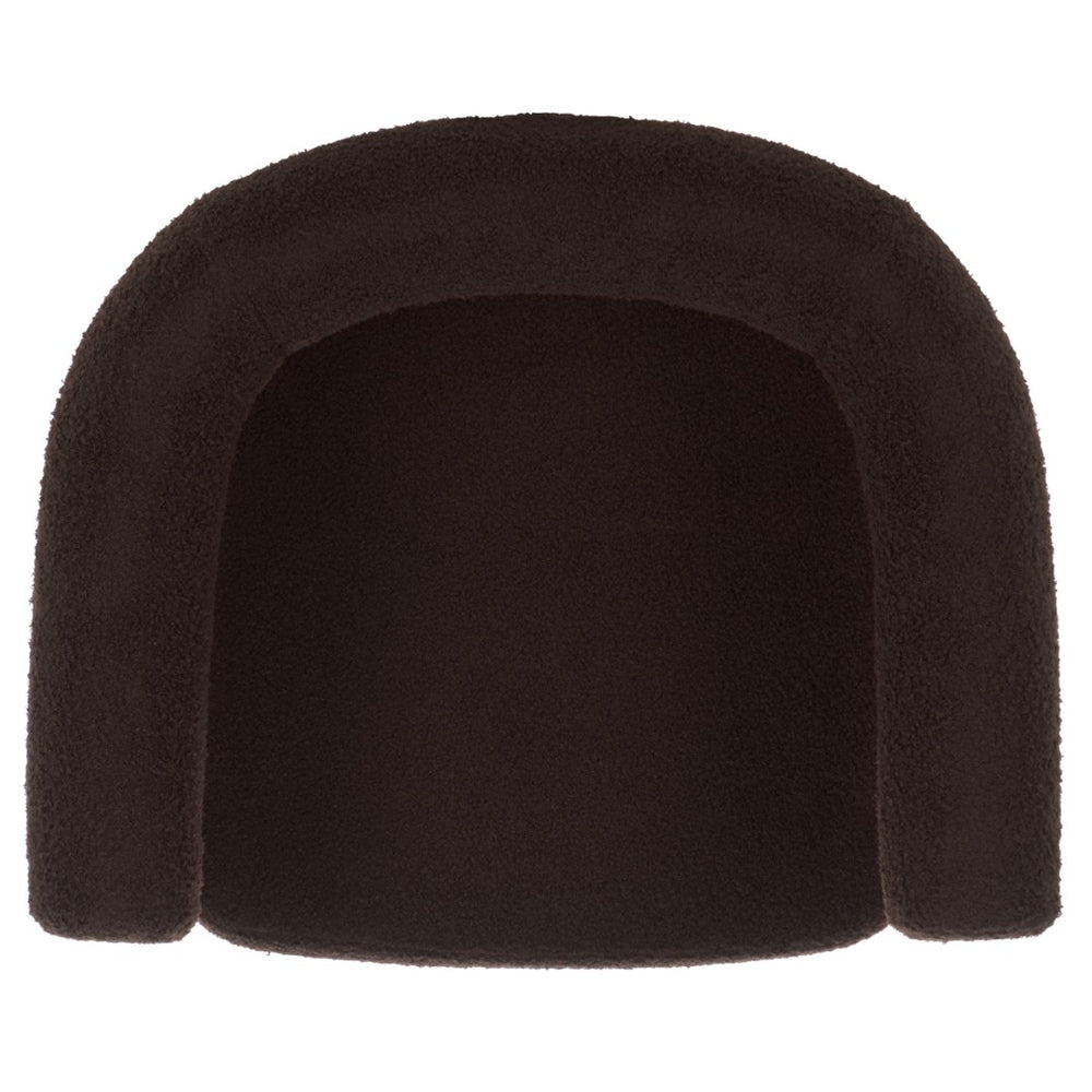 Safavieh Tomio Dining Chair - Chic Upholstered Seating With Solid Wood Frame For Modern And Transitional Spaces Walnut / Dark Brown DCH3800C