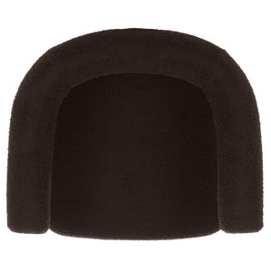 Safavieh Tomio Dining Chair - Chic Upholstered Seating With Solid Wood Frame For Modern And Transitional Spaces Walnut / Dark Brown DCH3800C