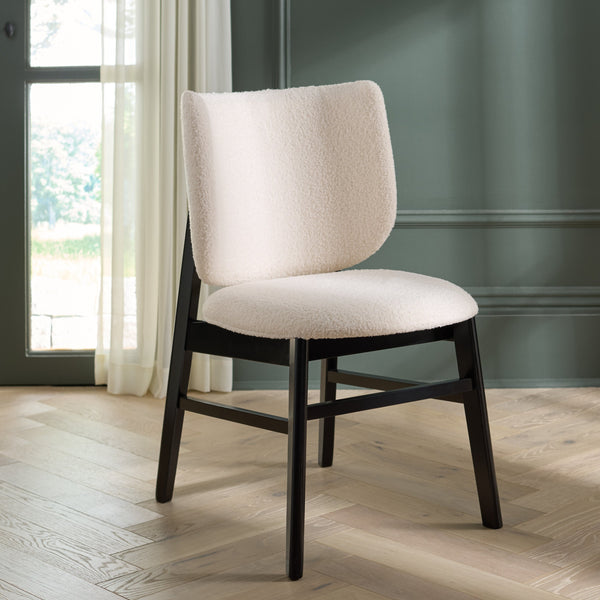 Safavieh Norman Dining Chair - Elegant Dark Green And Black Seating For A Cozy Dining Experience At Home White ,Black Normal Fabric ,Normal Foam ,Bentwood ,Mdf Chair Seat Panel ,Rubberwood Dch3801b