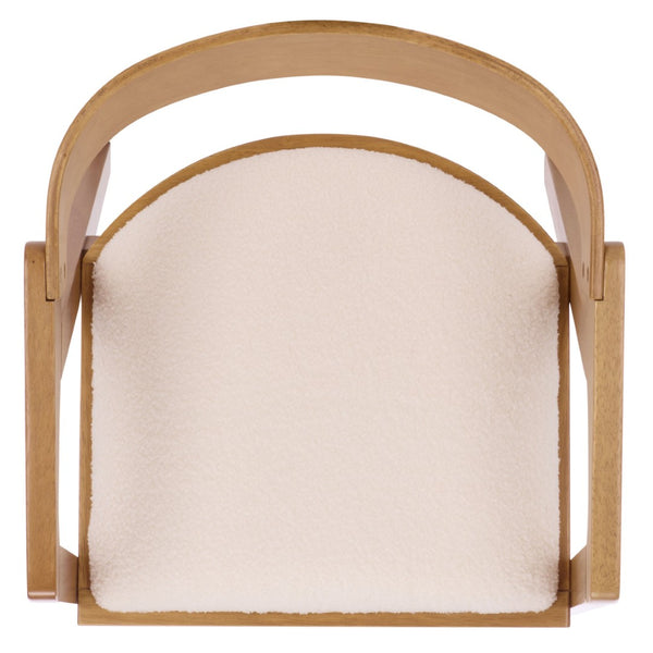 Safavieh Wildon Dining Chair - Modern Comfort With Foam-Padded Seating And Elegant Design For Any Dining Space White / Light Walnut DCH3803B