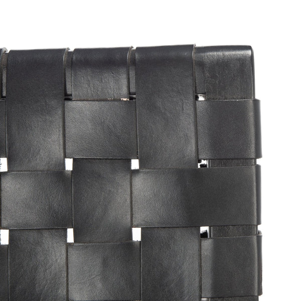 Safavieh Cire Leather Dining Chair – Modern Minimalist Design With Sculptural Frame For Stylish Dining Spaces Black DCH4004A