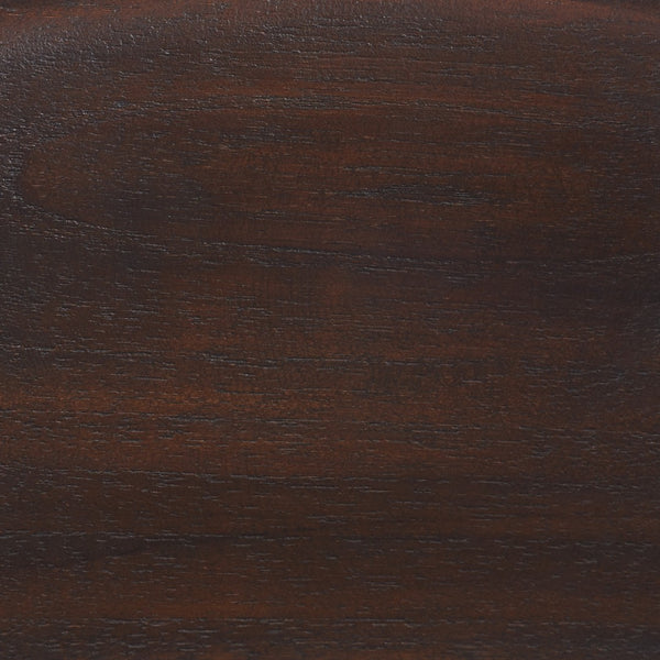 Safavieh Willa Rocking Dining Chair - Contemporary Teak And Leather Blend For Stylish Comfort And Elegance Cognac / Walnut DCH4005D