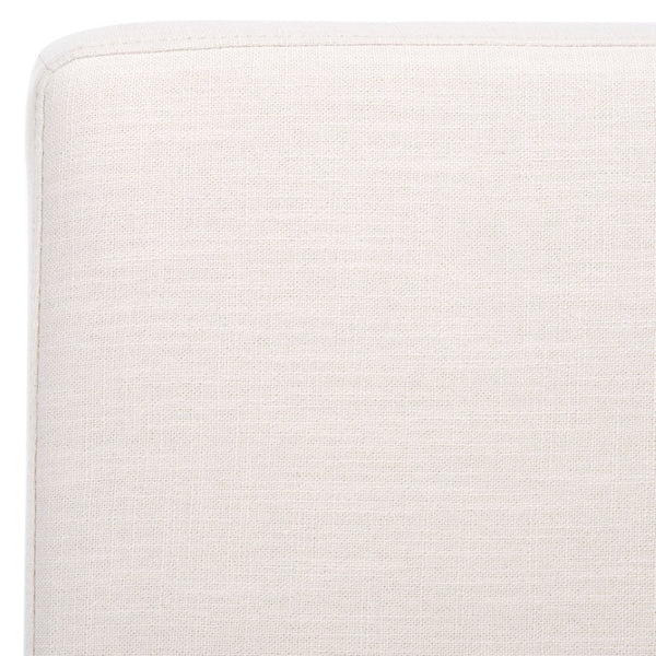Safavieh Oliviadella Dining Chair - Modern Mid-Century Comfort With Plush Seating For Stylish Dining Spaces Bone / White Washed DCH4500B