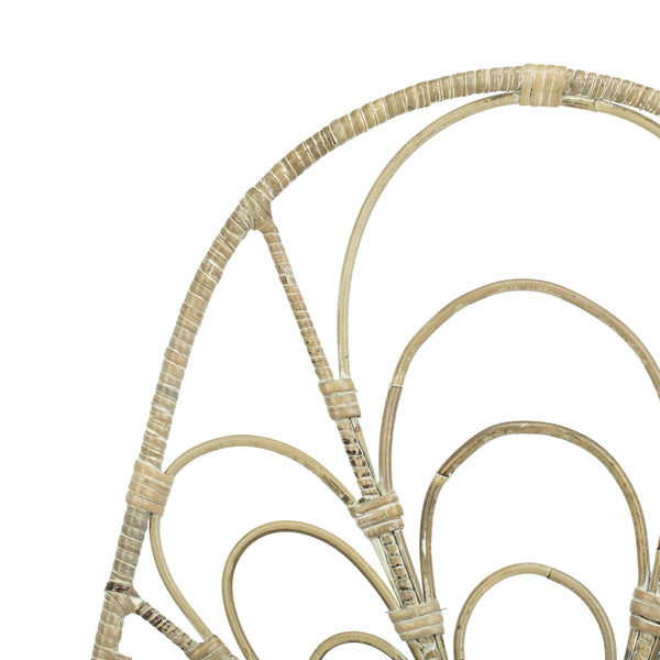 Safavieh Madeline Rattan Dining Chair - Elegant Grey White Wash Finish With Chic Black Accents For Dining Grey White Wash ,Black Rattan,Metal Dch6500a