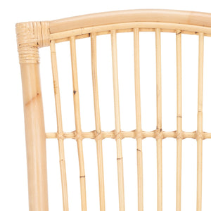 Safavieh Arne Dining Chair W/ Cushion Natural Wood DCH6504A-SET2