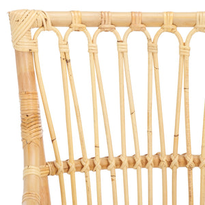 Safavieh Zorianna Dining Chair With Removable Cushion - Handcrafted Rattan, Stylish Support For Dining Areas DCH6505A