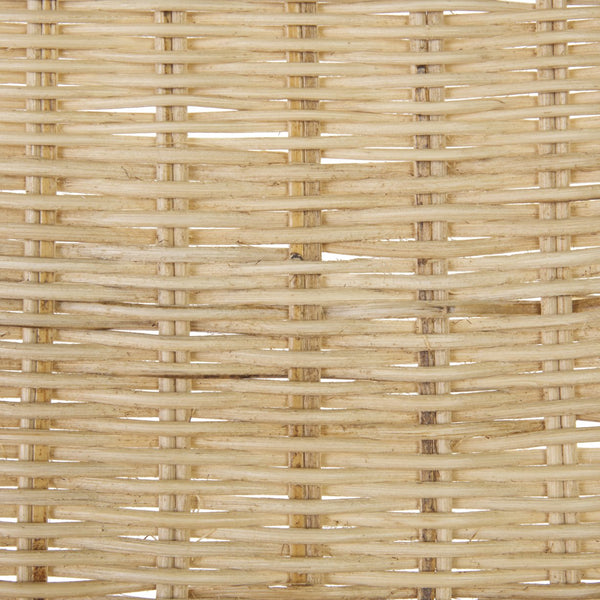 Safavieh Minerva Weaved Dining Chair - Chic Light Natural Design With Sturdy Black Metal Frame For Elegance Light Natural ,Black Metal & Rattan Dch6508a-set2