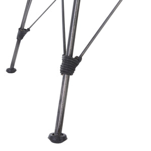 Safavieh Minerva Weaved Dining Chair - Chic Light Natural Design With Sturdy Black Metal Frame For Elegance Black ,Black Metal & Rattan Dch6508c-set2