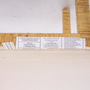 Safavieh Tojo Cane Rounded Back Dining Chair Set Of 2 - Natural & White Finish, Elegant Comfort For Dining Natural ,White Lesio,Mango Wood Dch6510a-set2